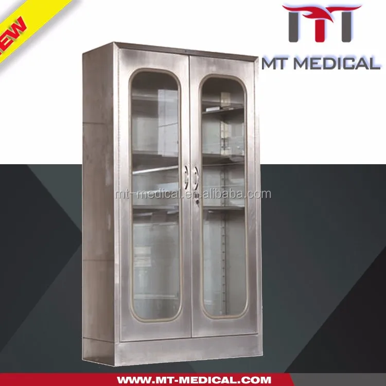High quality stainless steel medicine cabinet medical instrument cabinet