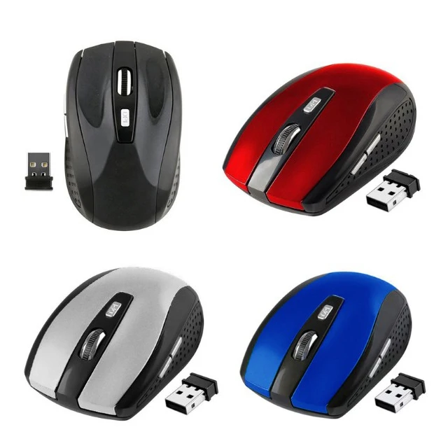 Oemprom 2.4GHz Wireless Optical Mouse  USB 2.0 Receiver Mouse