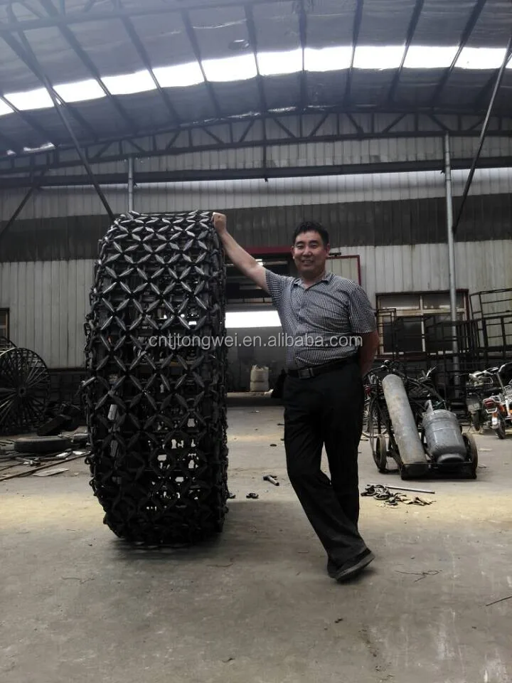 Tire Protection Chains For Clark Michigan 75b Wheel Loader Buy Tire