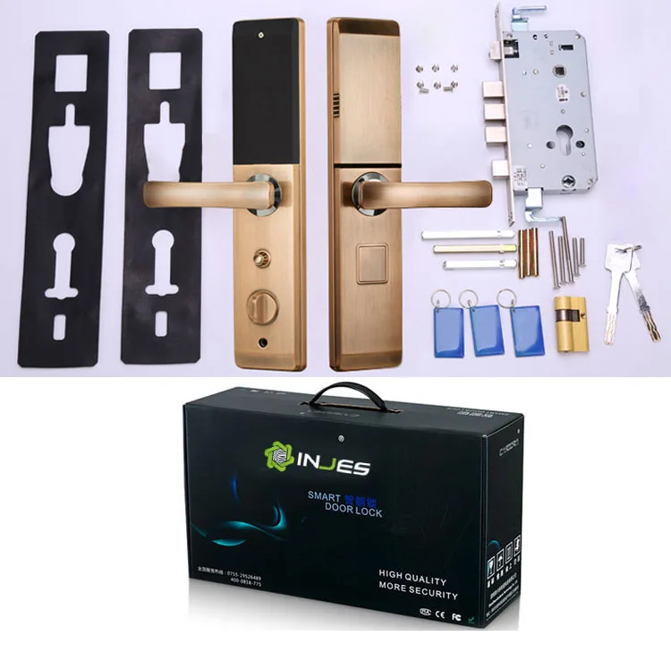 Factory Supplier Stainless Steel Plate Door Lock Fingerprint Electric