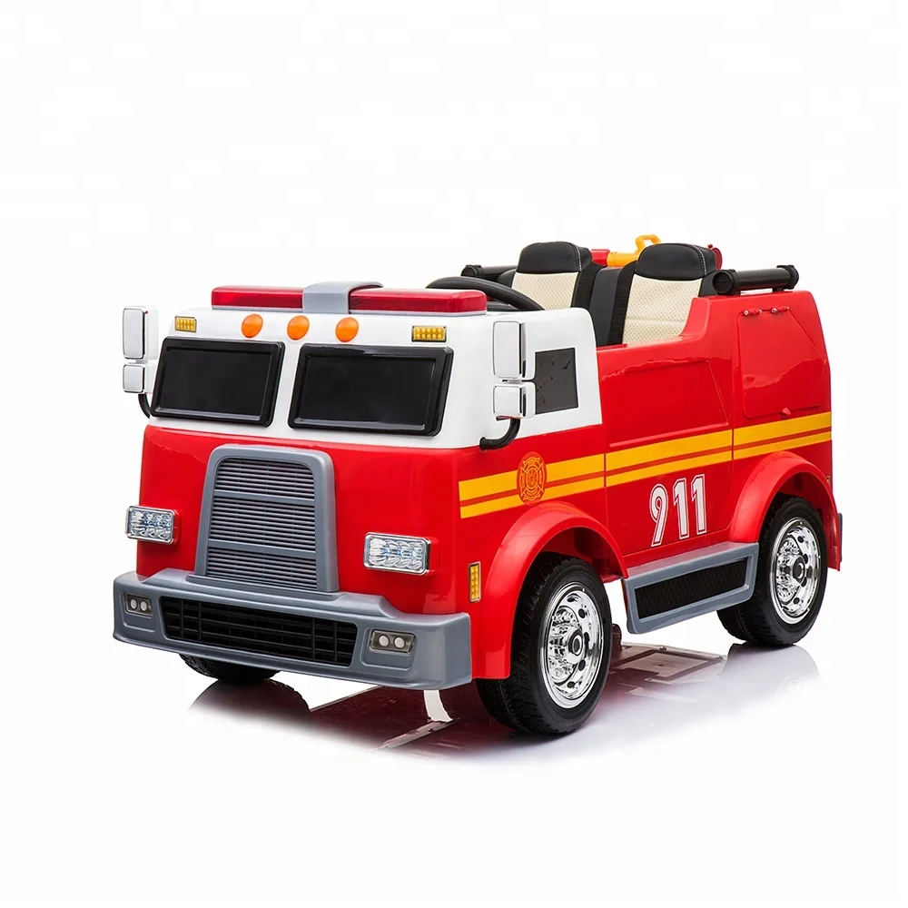 kids electric fire truck