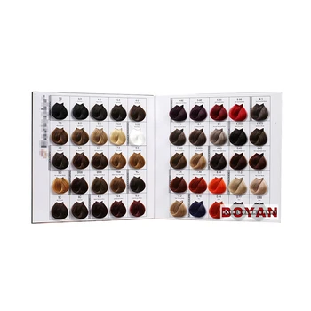 Permanent Hair Dye Color Chart