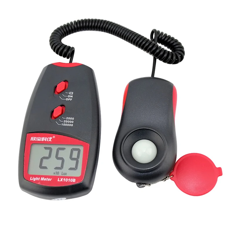 Measuring Light Levels Lux Meter For Led Equipment To Measure Light