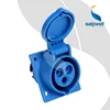 Saipwell / Saip IP44 IP67 32amp Electrical Plastic Panel Mounted Waterproof Industrial Plug & socket