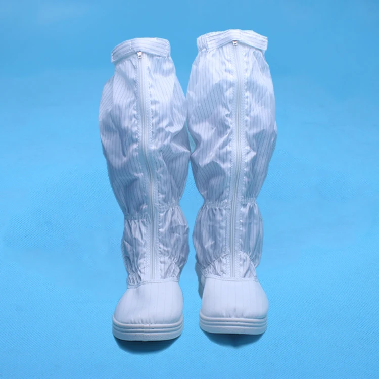 Cleanroom Boots Pu Sole Esd Boot Antistatic Boots For Food Factory