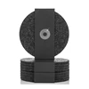 Felt Drink Coaster Set of 9 Absorbent Felt Coasters with Double Holder Unique Phone Coaster