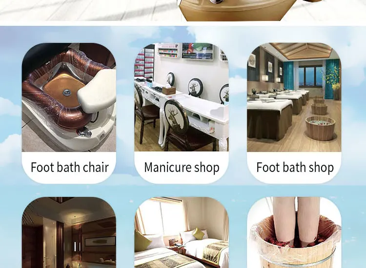 800pcs/case Disposable Spa Liner Pedicure Liner For Pedicure Chair