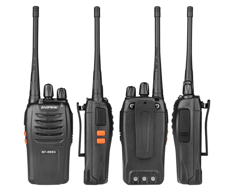 Baofeng Bf666s Walkie Talkie Professionale Cb Radio 5w Uhf 400470mhz