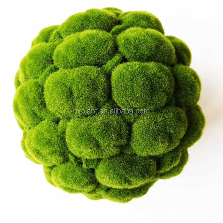 Indoor Artificial Moss Ball Fake Moss Ball Sets Buy Artificial Moss