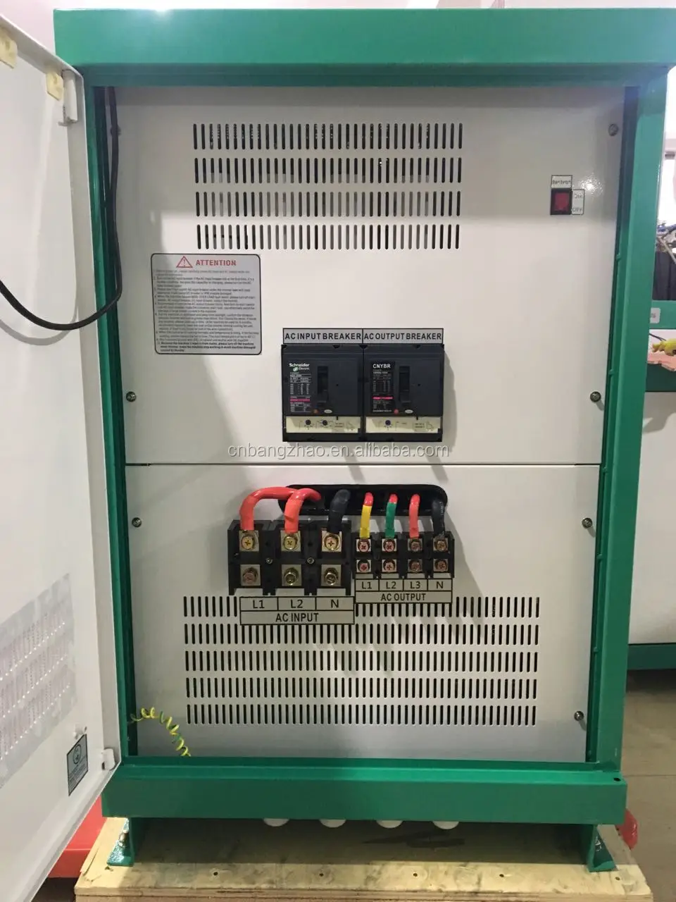 40kw Static Phase Converter 120/240vac Split Phase To 120/208v 3 Phase