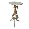 Cast Iron Indoor furniture collection Table With Ornate 3 Legs