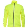Mens custom windproof & waterproof cycling jacket reflective hi-vis motorcycle jacket
