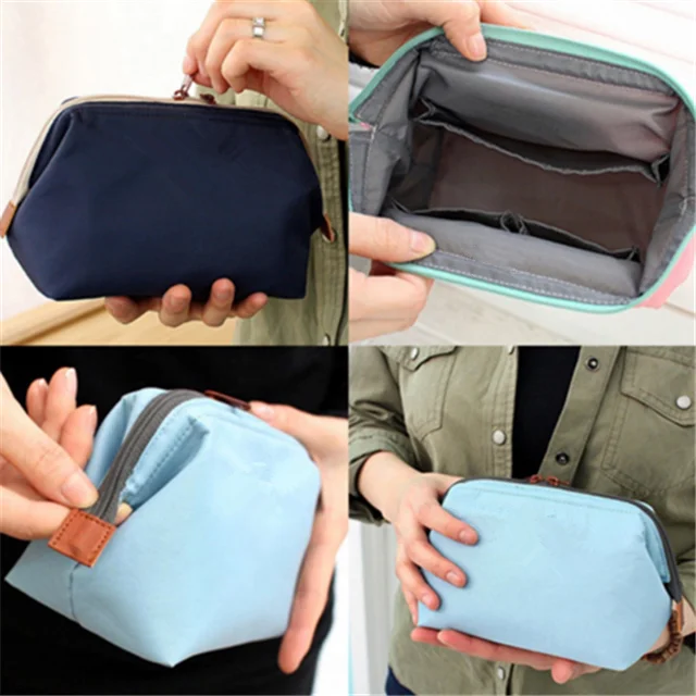 Osgoodway 2020 Hot Sale Portable Multifunction Custom Beauty Travel Cosmetic Bag Make Up Case Pouch for Ladies