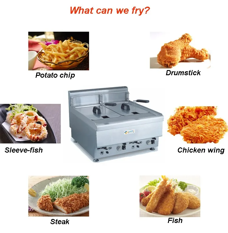 Gas Chips Fryer Machine