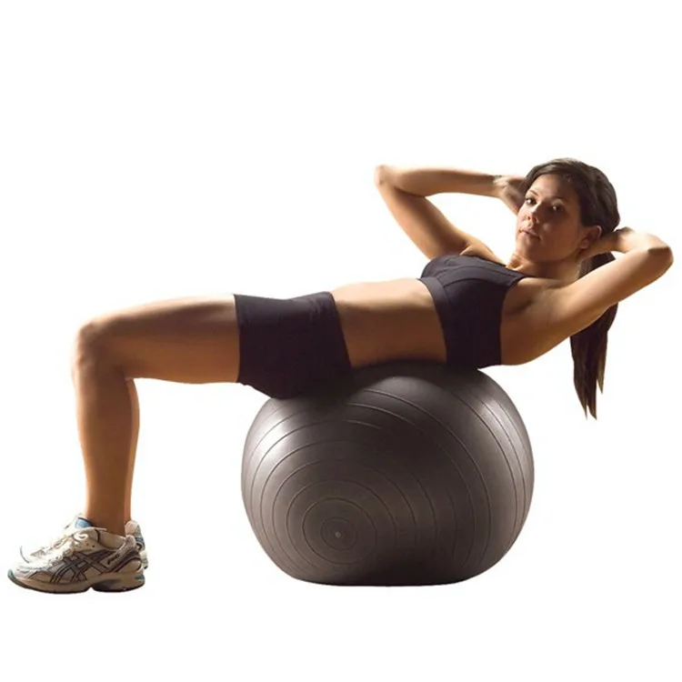 55cm 65cm 75cm Pvc Colorful Exercise Gym Yoga Ball With Air Pump