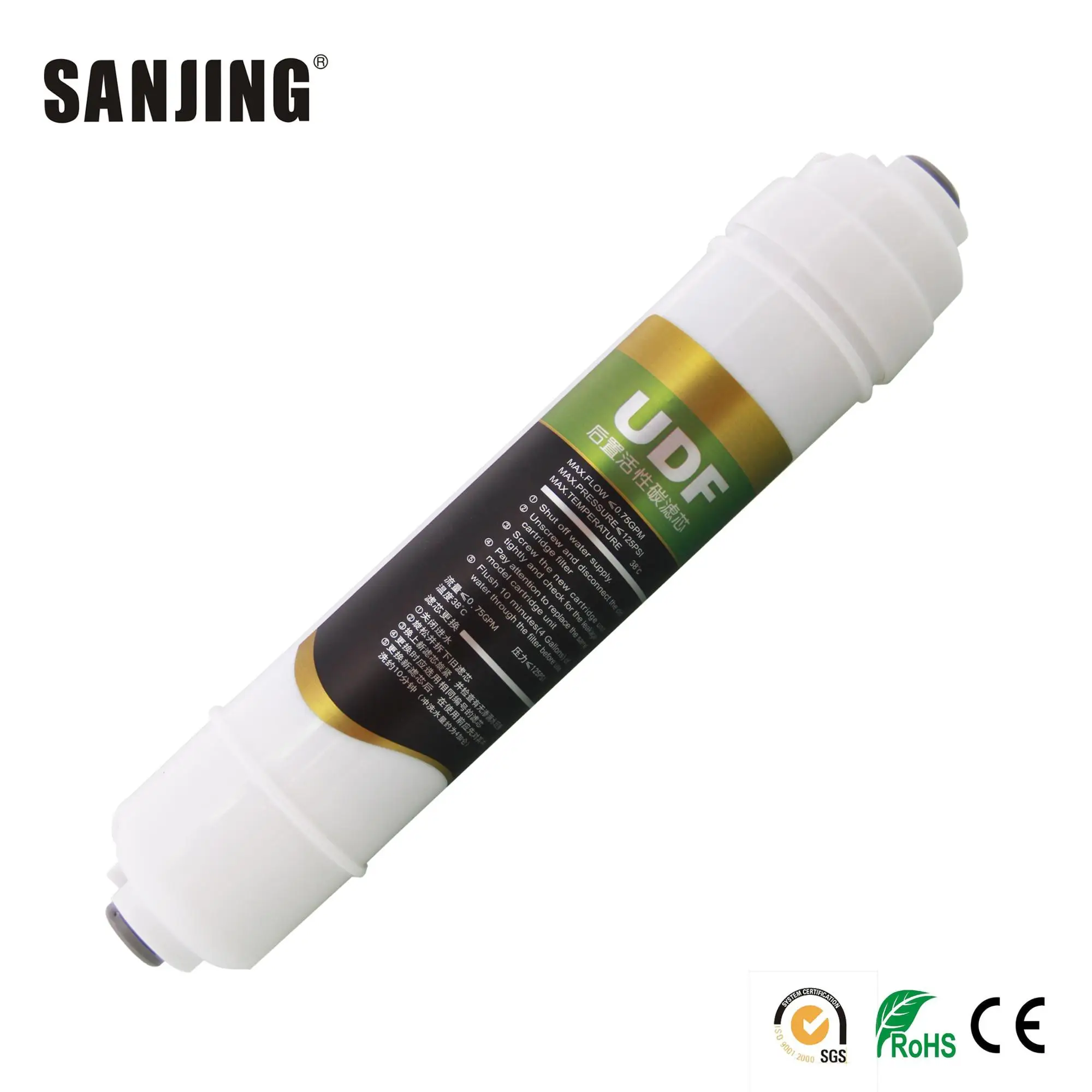 Hot Selling Small T33 Udf Water Filter Cartridge For Drinking Water ...