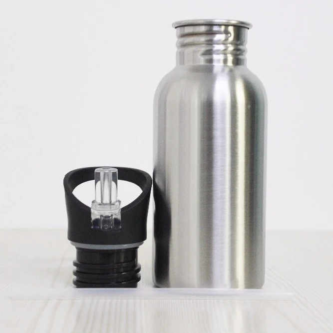Single Wall 500ml Stainless Steel Drinking Water Bottle With Newest