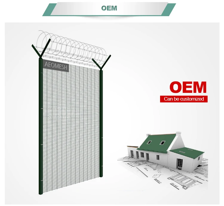Cheap factory price 358 anti climb security fence