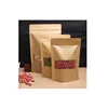 China Product Factiry FreeDesign Kraft Paper Bags With Open Windows