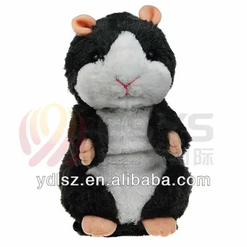 hamster parlant peluche