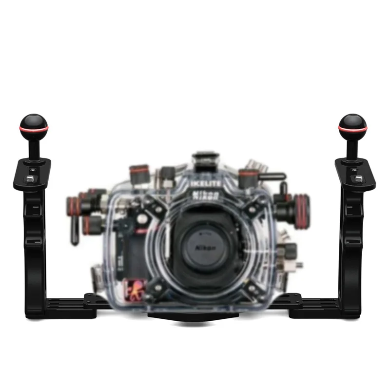 Divepro Z10 Dive Camera Housing Holder Aluminum Alloy Waterproof Camera Dual Handheld Arm