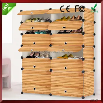 Multi Use Diy Plastic 12 Cube Shoe Rack Shoes Cabinet Black With Multi Use Diy Plastic 12 Cube Shoe Rack Shoes Cabinet Black With White Door