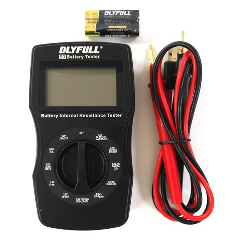 Dlyfull B3 Universal Lcd Battery Tester For Primary Battery And ...