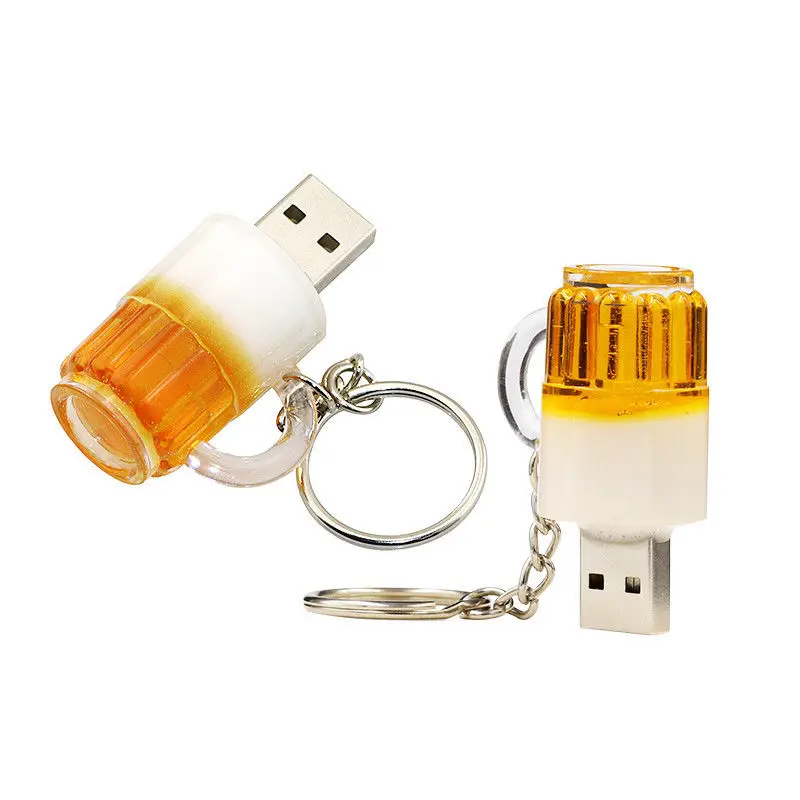 Creative Beer Bottle USB Drives Cartoon USB Flash Drive 2.0 Pendrive 4GB 8GB - ANKUX.COM
