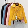 B31868A 2019 Fashion factory price ladies jacket women clothing pu/polyester leather jacket