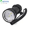 OEM Factory Wholesale High Quality Aluminum diving flashlight dive flash light color changing led torch