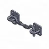5.5 Inch Matte Black Hook and Eye Latch Cabin Door Gate Hook Latches Window Sash Catch Hook Lock