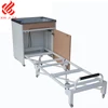 Home furniture Heavy duty frame fold up hideaway cupboard single bed with wheels