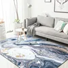 custom modern polyester fashionable Nordic style beautiful abstract marb pattern home center carpets rugs living room bedroom