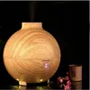 Original AromaCare 600ML Pod Shaped Wood Grain Aromatherapy Humidifier