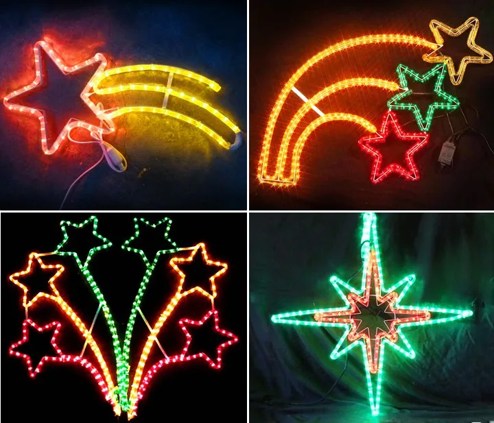 commercial grade outdoor christmas star rope led motif commercial grade outdoor christmas star rope led motif