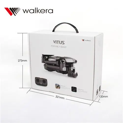 Walkera Vitus 320 Folding Drone4k Camera Active Track Gps Avoidance