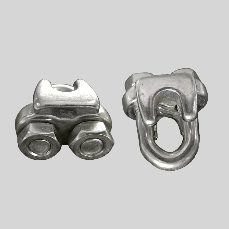 China Supply US Type Casting Rigging Fitting Wire Rope Clip