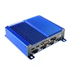 Intel atom Dual core factory price fanless mini pc support 24bit Single Channel LVDS