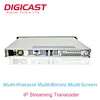 Transcoder HEVC Mpeg2 mpeg4 4k 1080P HEVC/AVC IPTV Streaming Encoder Transcoder for IP Video Server RTSP and Onvif