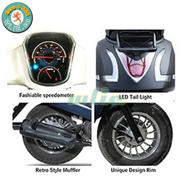 emark scooter gasoline scooter 50cc eec 125cc epa