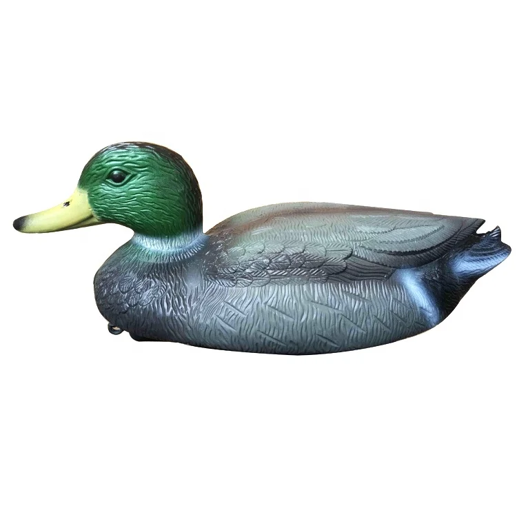 14 Inch Plastic Green Head Mallard Duck Floater Decoys Hunting Decoy ...