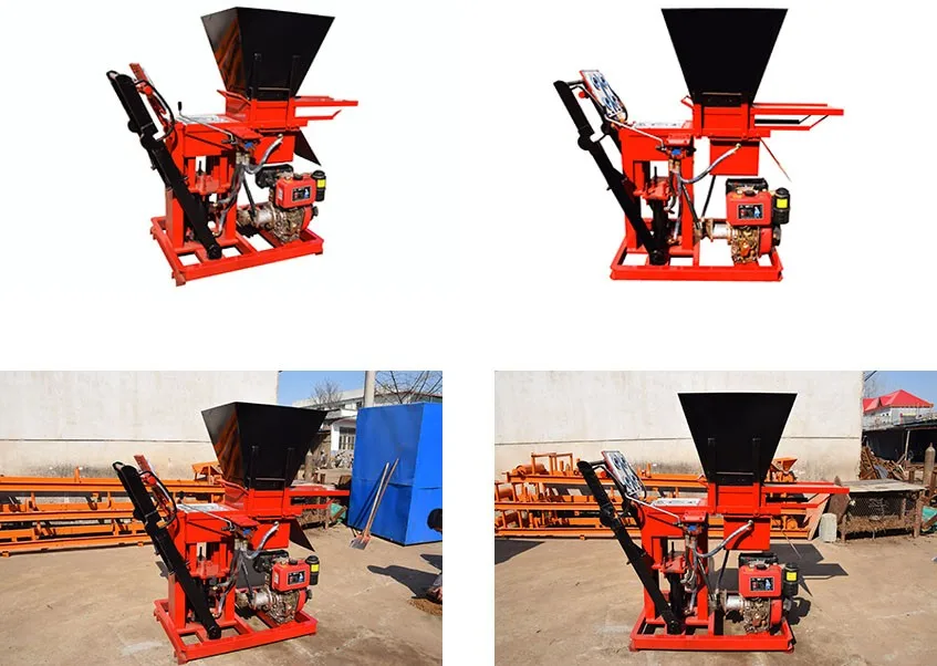 Eco brava 1-25 soil interlocking block moulding machine prices in nigeria