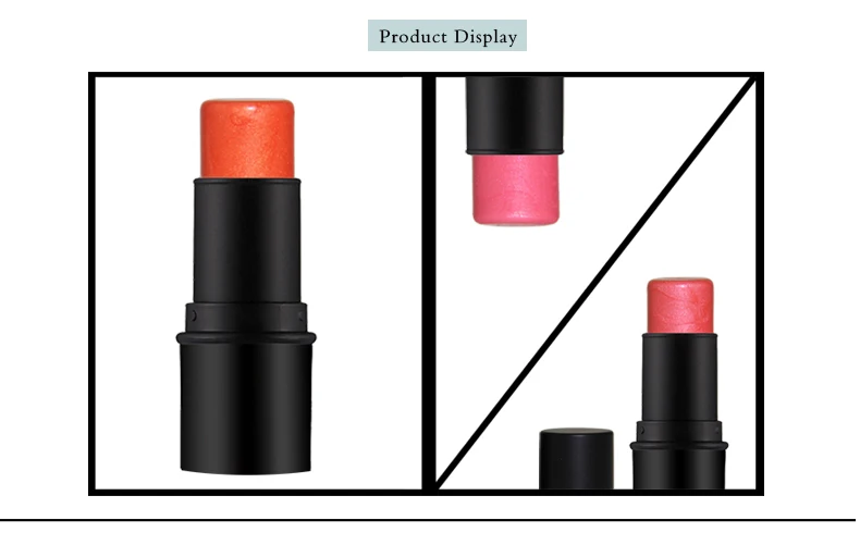 2021 Bestseller private label neon pigment cosmetics contour wholesale blush cheek contouring stick