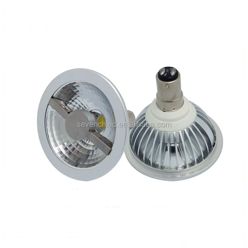 led spot light Ba15d GU10 cob led AR70 light