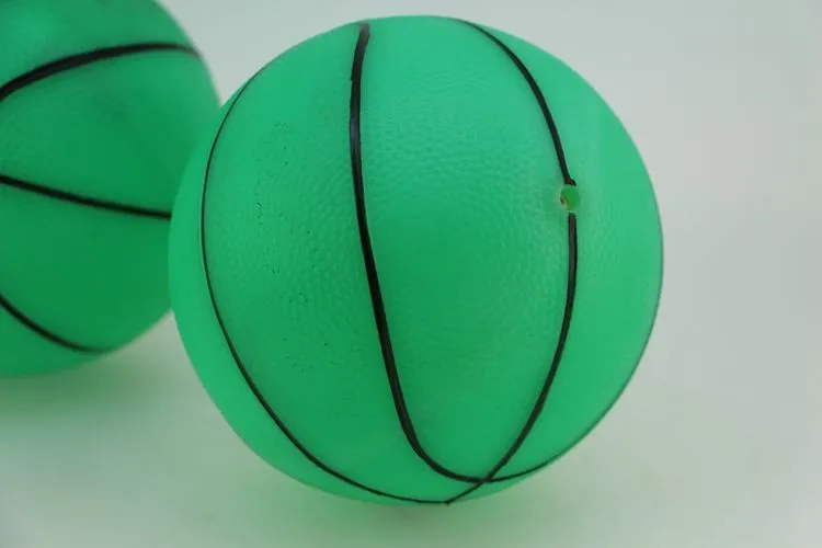 inflatable pvc bounce ball glowing in the dark for magic and