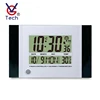 Logo Printing Radio Controlled Large RC LCD Wall Clock