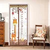 36" x 83" hot sale printing cheap magnetic door curtain mesh, magnetic door screen, soft door screen mesh