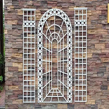 Garden Fence Wooden Screen Patio Gate For Wall Hanging Decorations