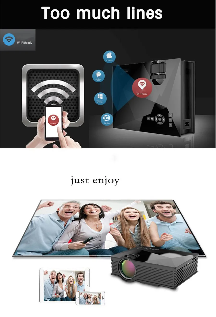 UC46 Wireless projector (25)