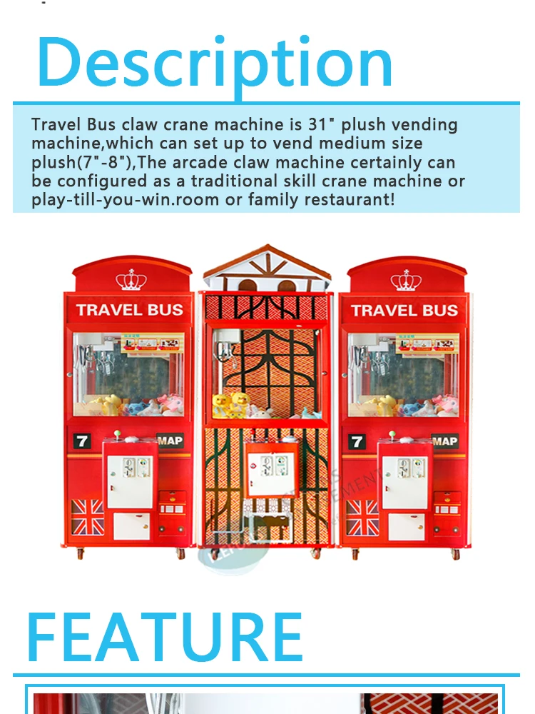 Crane Games Parts Kit Stuffed Animals Claw Machine For Sales Buy